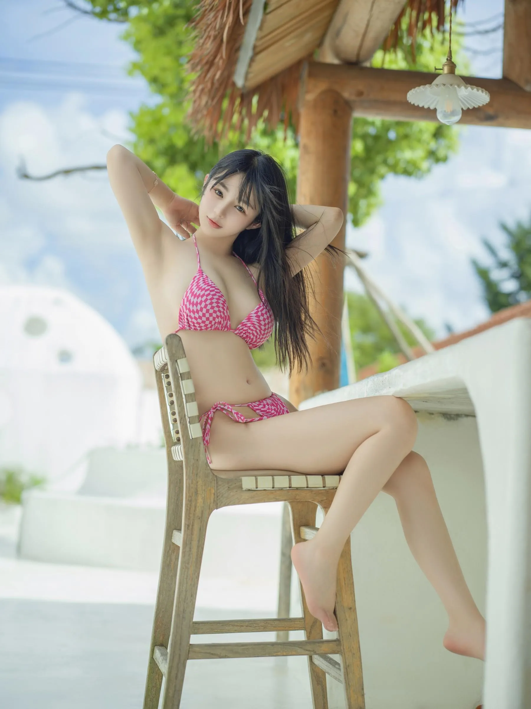 桜井宁宁 – NO.84 粉色比基尼 微风 [50P]插图9